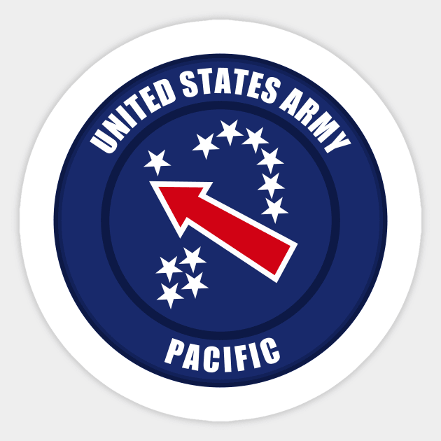 United States Army Pacific Patch Sticker by Firemission45